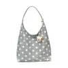 2026 Nuevo Bolso de Hombro de Lunares para Mujer, Bolso de Axila de Gran Capacidad para Viajes, Bolso de Mano Versátil Estilo Coreano, Bolso Cruzado Casual