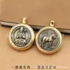 Ocho Dioses Guardianes Latón Zodiaco Uno Zodiaco Uno Lado Buda Guardián Accesorios Llavero Colgante