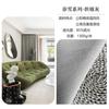 Cortina chenilla color té con leche con patrón de rama de pino 2024 nueva dormitorio sala de estar sombreado moderno simple Shaoxing Keqiao
