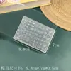 Molde de Silicona para Uñas con Relieve Flor Mariposa Orquídea Mariposa Ultra-Delgado Alta Transparencia Herramienta de Decoración de Uñas para Tallado DIY