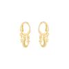 Xingyue brincos de fivela de orelha cruzada luz de luxo nicho design sentido micro incrustado zircão pequena estrela brincos brincos atacado