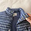 Chaleco Espeso para Niños Transfronterizo Ropa de Invierno Niños a la Moda Cuadros Bebé Chaleco Espeso Cálido Chaqueta Elegante Estilo Invierno