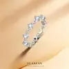 Popular Anillo Delgado de Círculo Exquisito Micro-Incustrado de Plata de Ley S925 para Mujer Diseño de Nicho Estilo Minimalista Anillo para el Dedo Índice Lujo Ligero Versátil