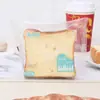 Torrada de Pão Integral com Chocolate ao Leite para Casal Fatia Grossa Café da Manhã Nutritivo para Estudantes Lanche Casual Lanche da Madrugada