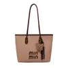 Bolsa Tote para o Dia a Dia Yuezi 2026 Nova Moda Patchwork Grande Capacidade Bolsa de Ombro Personalizada Estilo Ins Bolsa Tote de Mão