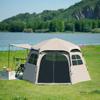 Tienda Hexagonal Esférica Estilo Camping Estilo Camping al Aire Libre Plegable Portátil Estilo Camping Impermeable Para Pasar la Noche 3-4 Personas Totalmente Automática