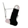 Calcetines sin pies de banda ancha estilo Miu para mujer, Calentadores de piernas elegantes con rayas verticales de moda, tela de color liso, Calcetas estilo ballet grises