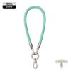 Cordón elegante de 6 mm con hebilla doble para teléfono móvil, para muñeca, corto, funda para teléfono móvil, cordón tejido, cordón para cámara/llaves, antipérdida