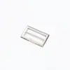 Stock Disponible Hebilla de Anilla en D de Metal, Hebilla Cuadrada de Metal Ajustable en Tres Niveles para Equipaje, Hebilla de Aleación para Correa de Hombro, Hebilla de Tirador