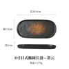 Atacado de fábrica placa de sushi de pedra cerâmica japonesa oval longa placa de churrasco bandeja simples placa de sobremesa atacado