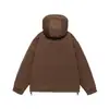Yidao Vintage 2025 Invierno Nuevo Estilo Funcional Exterior Americano 90 Pluma de Pato Blanco Chaqueta de plumón con Capucha Ropa de Trabajo