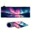 Alfombrilla de ratón Aurora Grande de gama alta Luminosa para teclado Pad de escritorio para juegos Uso en oficina Personalizada bajo pedido Al por mayor