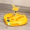 Juguete Educativo Perforador de Gato, Cascabel para Gato, Juguete de Caña Larga con Plumas, Gadget para Entretenimiento Propio del Gato y Alivio del Aburrimiento, Nuevo Modelo Transfronterizo