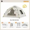 Tienda de campaña automática impermeable, a prueba de viento, para tormentas y lluvia, para acampar y recreación al aire libre en el parque