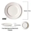 Relevo branco de cerâmica chapéu de palha tigela talheres prato ocidental simples tigela de salada prato de peixe copo e pires prato de lanche tigela de prato de café da manhã