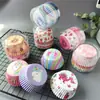 Base Xue Mei Niang Desechable Papel Aceite Portapapeles Pastel Pequeño Crema Ligera Taza Mafen Molde para Hornear Resistente a Altas Temperaturas Portapapeles