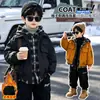 Chaqueta Acolchada para Niños Otoño Invierno 2026 Estilo Nuevo Fresco Atractivo Ligero de Algodón Abrigo de Invierno Ropa de Invierno Fresco Atractivo Niños Ropa de Algodón Moderna