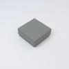 Fuente Exquisita y Simple Caja de Joyería de Cartón con Cubierta Superior e Inferior Cuadrada Personalizada Profesionalmente para Collar de Joyería de Plata