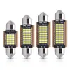 Luz LED para Techo de Coche 2016 27 LEDs Luz de Matrícula Luz del Maletero del Coche 41mm Aluminio Decodificación Luz LED Doble Punto 27 LEDs