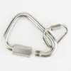 Anel de conexão triangular Equipamento de escalada Fivela rápida Triângulo Fecho Meilong Fivela de montanhismo de ferro Anel de conexão rápida de aço inoxidável