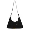 Bolso de hombro vintage de gamuza estilo coreano, bolso cruzado de alta gama casual y moderno para el día a día, bolso tipo empanada versátil y elegante de gran capacidad