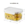 Frasco sellado para granos de cocina, caja de almacenamiento para productos secos, frasco de almacenamiento a prueba de humedad para snacks, transparente