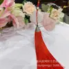 Colgante de borla para almohada de hebilla Ping An directo de fábrica, borla de boca de pez Yu Pei grande, colgante de borla para colgar en el coche, espejo retrovisor