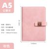 Cuaderno A5 Ultrafino Negocios Retro Simple Estilo Ins Diario Estudiante Universitario Bloc de Notas Engrosado B5 Oficina