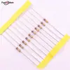Ri401/4W Anel Colorido 50M100M200M300M1G10G430M Megohm Vidro Esmaltado Resistor de Alta Tensão Pacote