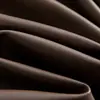 Calça de outono marrom de perna larga para mulheres, novo modelo 2026, cintura alta, que valoriza a altura, emagrecimento, elástica, folgada, corte reto, calça de couro casual da moda