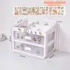 Armazenamento de Mesa Porta-Canetas Caixa de Armazenamento de Mesa para Escola Ornatos de Aprendizagem Infantil Cosméticos Balde de Caneta Simples Menina Multifuncional