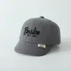 Gorro Nuevo para Bebé de Pana Moda de Comercio Exterior Letra Boston Gorra de Béisbol Infantil Personalizada Versátil Gorra de Pico de Pato