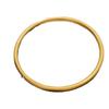 Pulsera de oro de estilo antiguo nuevo estilo chino retro estilo chino pulsera de anillo liso de alta calidad que combina con todo pulsera lisa pulsera dorada