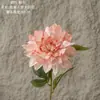 Pared Artificial de Flores de Rosa, Dalia de Ensueño Estrellado de Tallo Único, Decoración del Hogar, Ramo, Flores Artificiales, Estilo Ins, Transfronterizo
