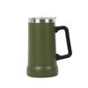Taza de Cerveza Especial Transfronteriza con Asa Acero Inoxidable 304 Gran Capacidad Doble Pared Aislada Taza Portátil para Exteriores