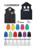 Camisetas Publicitárias com Design Degradê, Coletes Refletivos de Segurança para Cruzamento de Tráfego para Eventos, Atacado com Impressão de Logo
