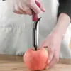 Aço Inoxidável Removedor de Caroço de Frutas Ferramentas de Cozinha Criativas Novo Dispositivo para Remover Caroço de Maçã