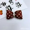 Tecido Enchido com Algodão Bolas Grandes Laço Kt Acessórios de Cabelo Grampo de Cabelo Ornamentos DIY Acessórios Roupas Bolsa Acessórios