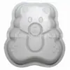 828140544 Oso Bigfoot Oso Animal Dibujo Animado Agujero Único Enrejado Molde de Silicona para Pastel