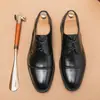 Zapatos para Hombre Amazon Transfronterizos Tallas Grandes Zapatos Derby Oficina Vestir Negocios Zapatos de Cuero Moda para Hombre Banquete Zapatos de Boda Hombre