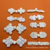 Hebilla de Perla y Cristal para Cheongsam Hebilla China Retro Hecha a Mano con Cuentas Hebilla Decorativa para Traje Tang Hanfu Accesorios para Ropa