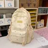 Mochila Casual, Mochila Escolar, Mochila de Viagem Simples Estilo Coreano, Estilo Ins, Estilo Floresta, Estilo Universitário, Mochila Estampada de Grande Capacidade
