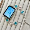 Correa de Pulsera de Piedra Ojo de Gato Estrella Adecuada para Correa de Muñeca Apple Watch Correa de Reloj Inteligente Redmi Watch456