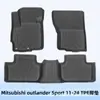 Adecuado para Mitsubishi Outlander Sport2011-2024Alfombrillas de Piso 3D de Material para Todo Clima Tpe