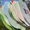 Abanico Creativo Diseño Panda Sandía Estilo Chino para Atracciones Turísticas, Fotografía Hanfu, Productos Creativos Culturales Chinos, Abanico Estilo Antiguo Tendencia Nacional