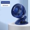 Ventilador de Clipe Atacado Dormitório Carregamento USB Escritório Silencioso Pequeno Mesa Portátil Mini Ajuste de Velocidade de Três Velocidades
