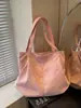 Bolsa de Clase para Estudiante Universitario 2026 Nuevo Estilo Ins Simple con Puntos Bolsos de Hombro de Moda Ins Fresco Bolso Tote para Mujer
