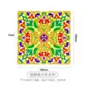 Porta-copos de cerâmica estilo mandala são antiderrapantes, resistentes ao calor, fáceis de limpar e apresentam designs de frutas frescas e florais.. Direto do fabricante, a personalização é suportada