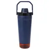 Copo Misturador para Suplemento de Proteína 20oz Copo de Água para Esportes Fitness Aço Inoxidável 304 Isolamento Térmico e Conservação do Frio Exportação Personalização