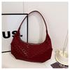 2025 Design de Nicho Moda Bolsa de Axila Feminina Nova Versátil Moda Bolsa de Ombro Bolinho